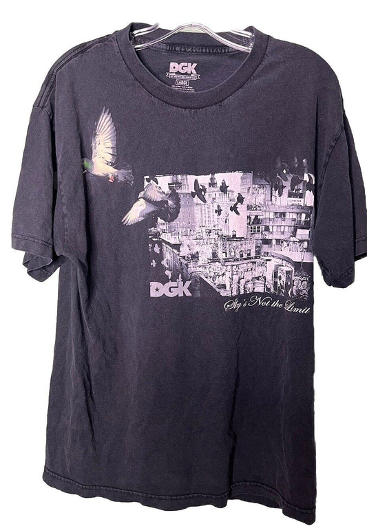 Dgk Sky's Not The Limit Shirt Ny Street Culture Size Large