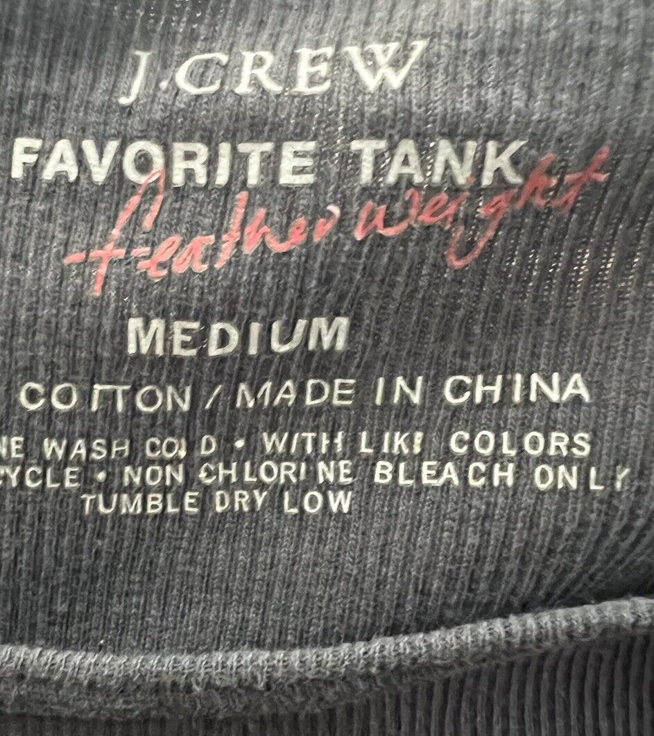 J Crew Tank Top Womens Medium