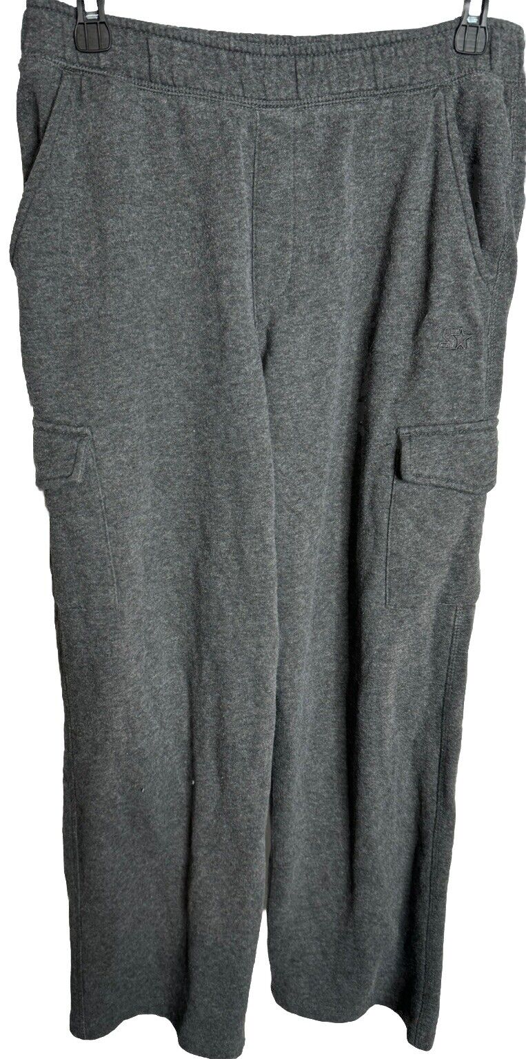 Youth Pants LG (14-16) Black Training Joggers Drawstring  Boys