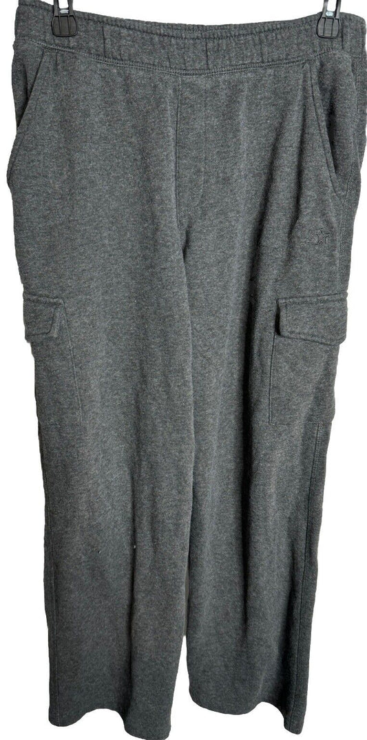 Youth Pants LG (14-16) Black Training Joggers Drawstring  Boys