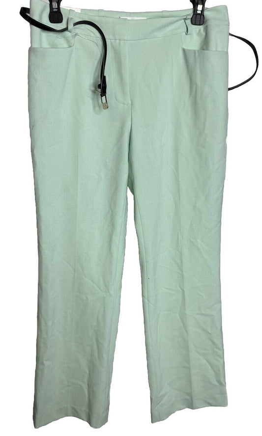 Calvin Klein Modern Fit Pants Womens Size 8 Brown Straight Leg Career Trousers