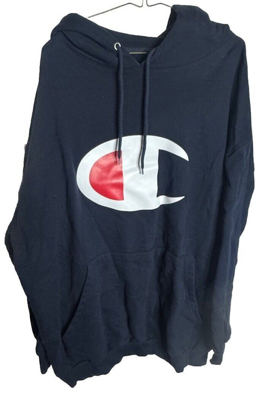Champion Men's Lightweight Hoodie Stretch Pullover Logo Shirt 3XL