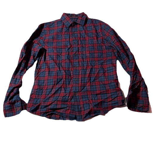 Banana Republic Men Long Sleeve Shirt Untucked Fit Size M
