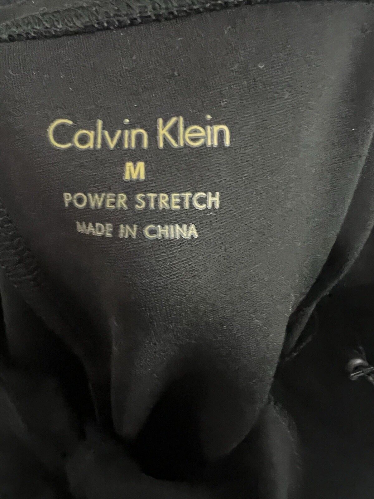 Calvin Klein Pants Black Woman’s Size Medium Power Stretch