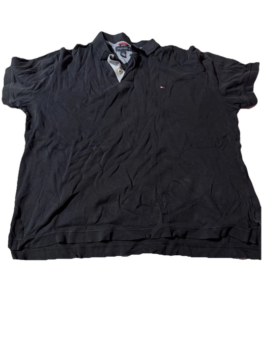 Tommy Hilfiger shirt men large, Black, High Quality, Good Condition