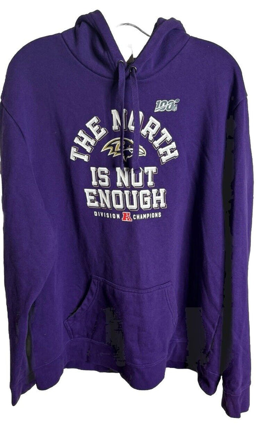 Baltimore Ravens Division Champions Hoodie  - XL - NFL Football