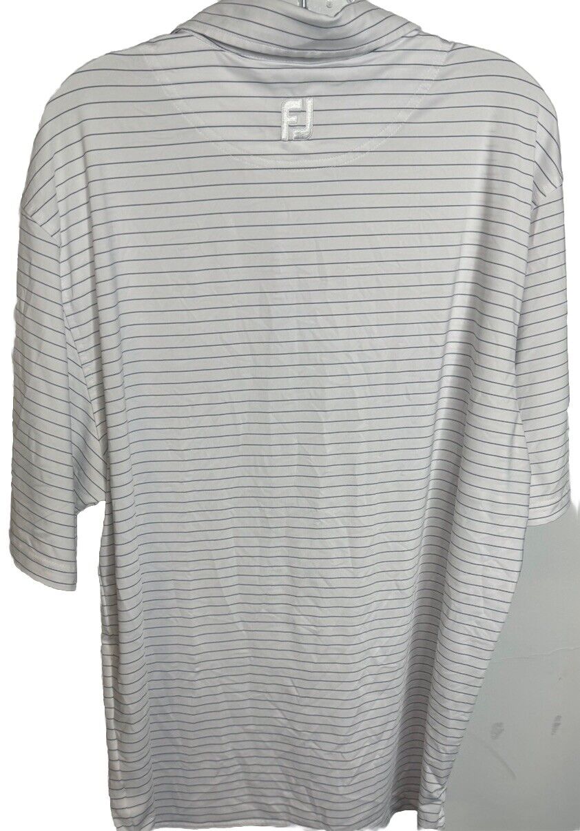 FJ Foot Joy Shirt Mens Large Polo Golf Short Sleeve  Breathable