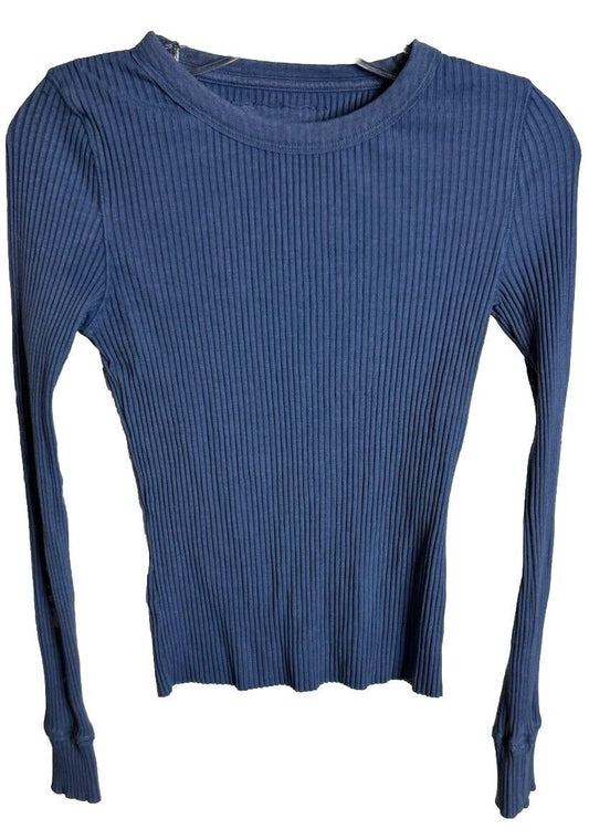 Aerie XS long sleeve cinch waist pullover long sleeve T-shirt