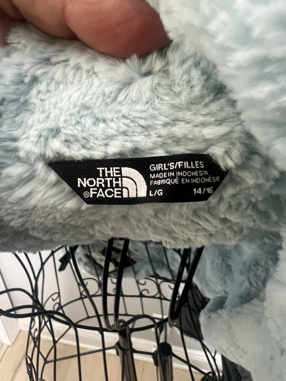 The North Face Dark Gray Jacket Girls Sz Large