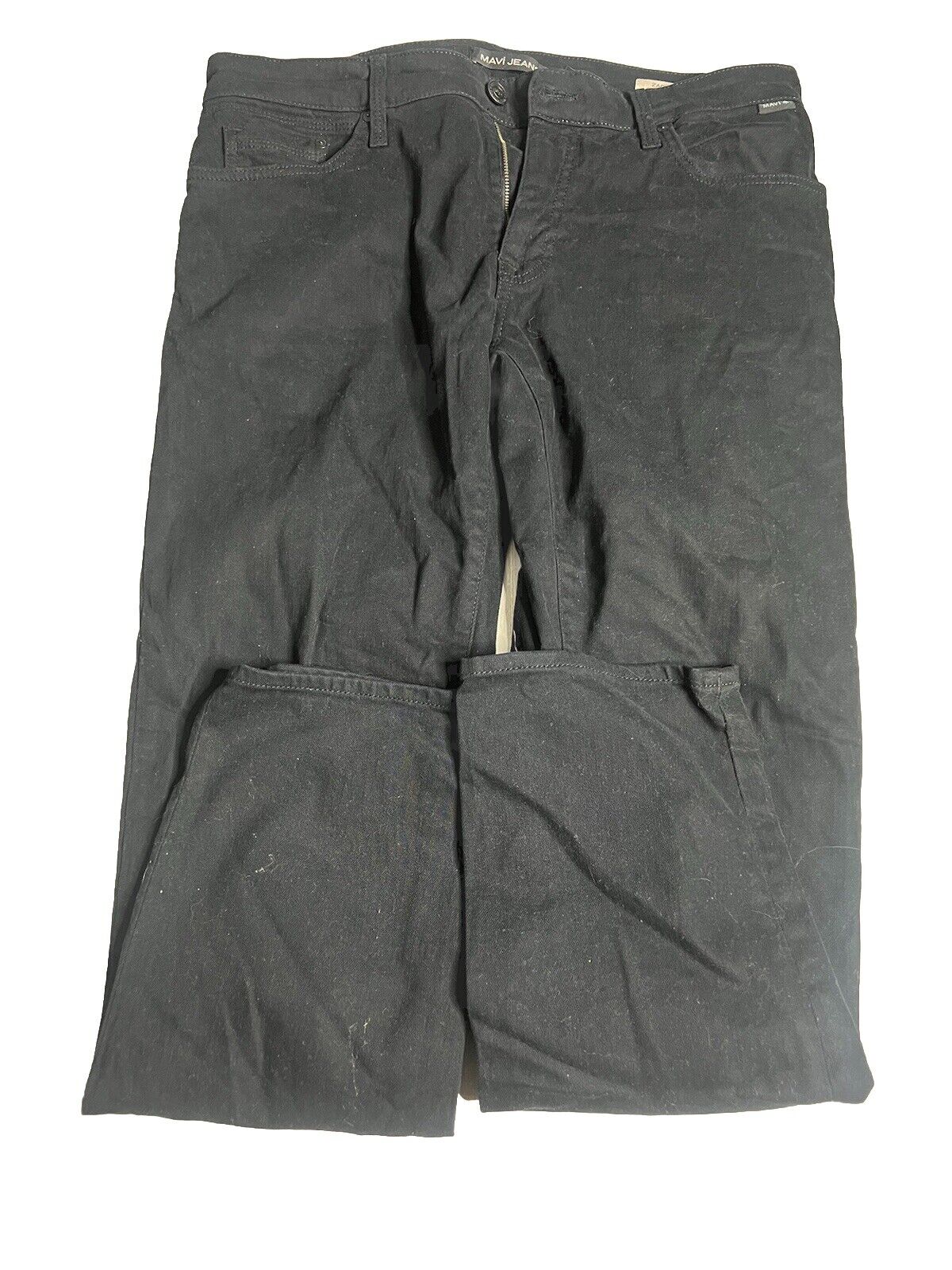 Mavi Black Denim Mens 34x32 Jeans Jake Slim Leg