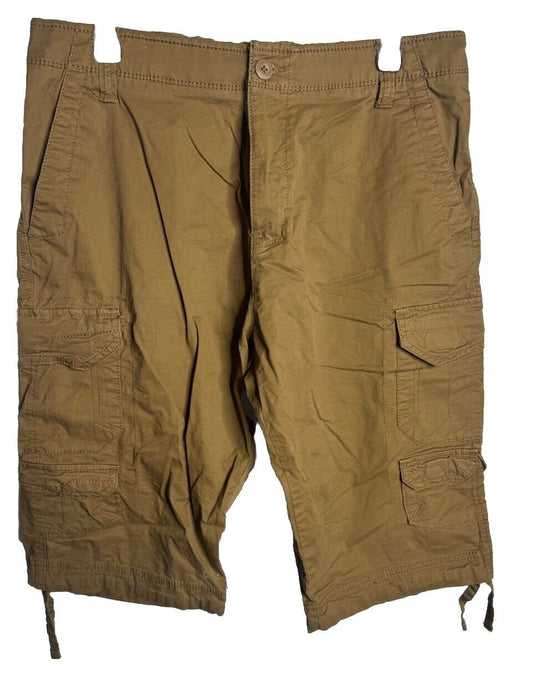 George Men's Men's Flat Front Shorts, 9” Inseam, Size 34