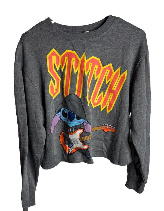 Disney Stitch Womens Sweater Large Long Sleeve Casual