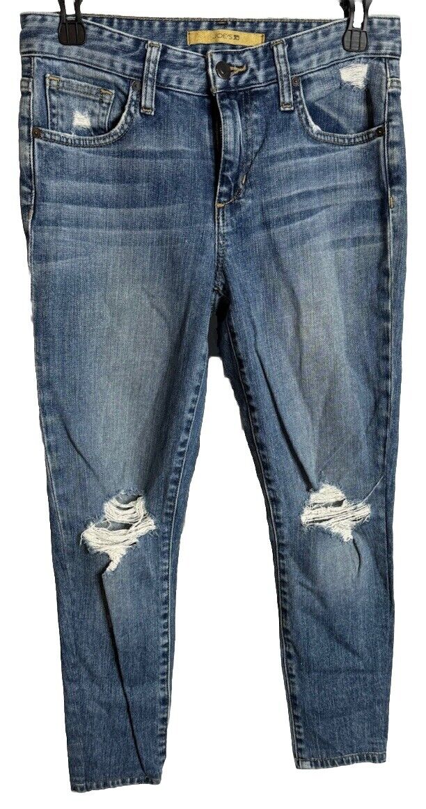Joes Jeans Womens 24 Dark Blue Denim Bootcut Stretch Mid Rise