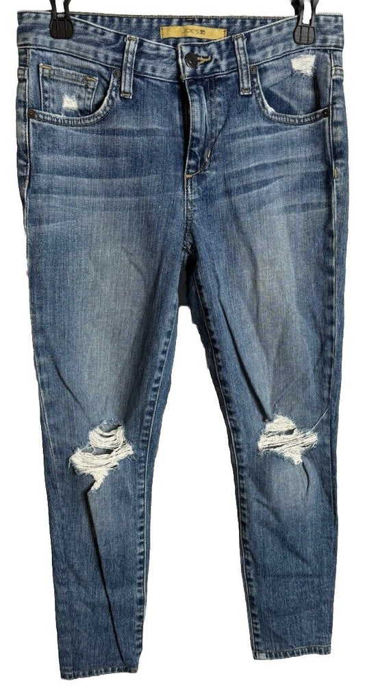 Joes Jeans Womens 24 Dark Blue Denim Bootcut Stretch Mid Rise