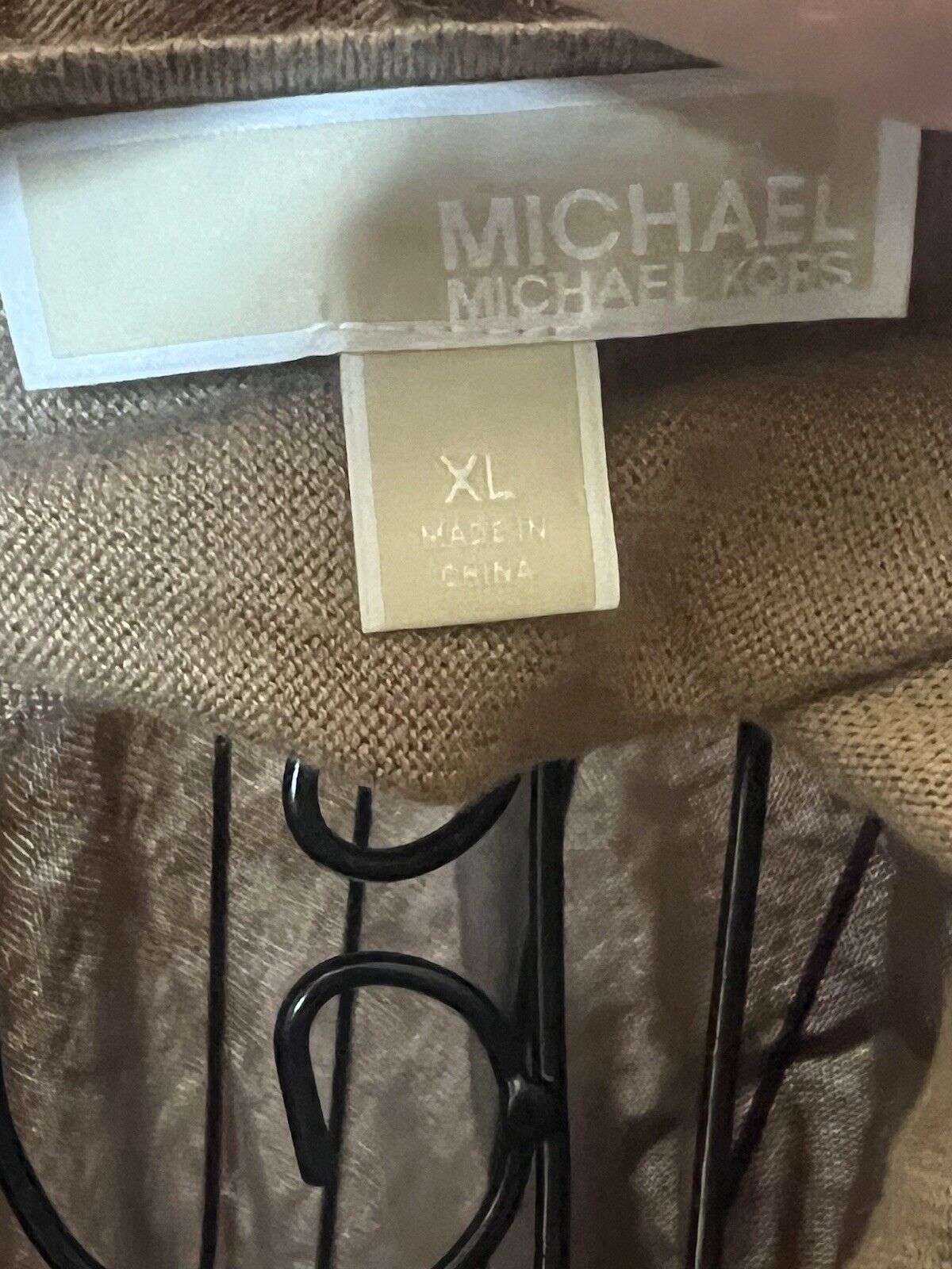 Michael Kors Womens Green Blouse Size XL