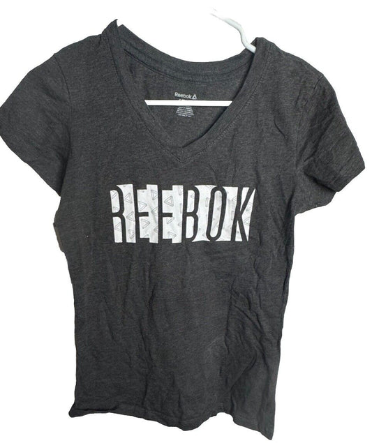 Reebok Women's Short Sleeve Athletic V Neck size Small