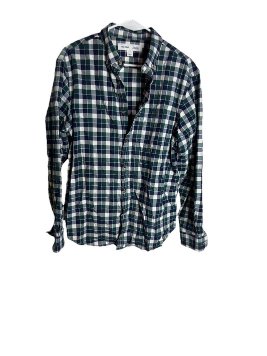 Men's Old Navy Long Sleeve Size Large Button Down
