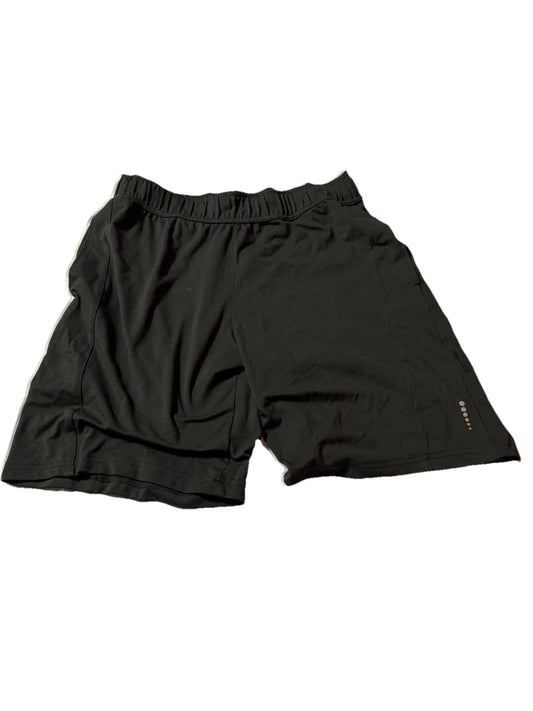 Balance Collection Mens Athletic Black Shorts Size Medium With Pockets 9”