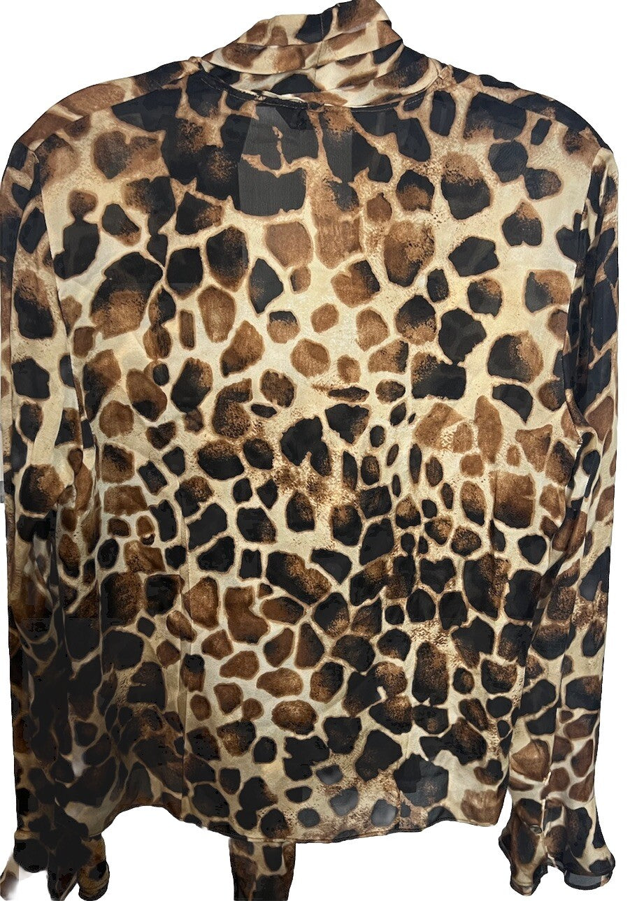 Studio By Liz Claiborne Womens Blouse Size