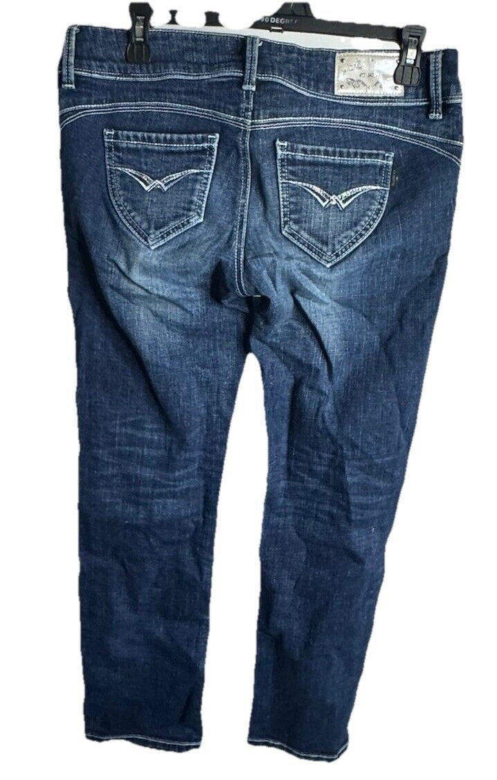 Et Boite Women's Jeans  Blue Size XL