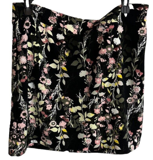 INC International Concepts Women Floral-Print Mini Skirt Size 12