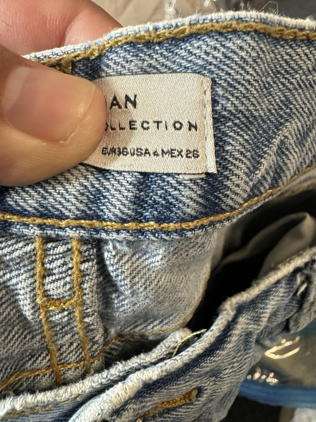 Zara Premium Denim Collection Blue Jeans Size 4 High rise