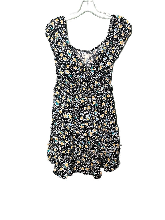Aeropostale Dress Womens Medium Sleevles Floral  Casual NWT