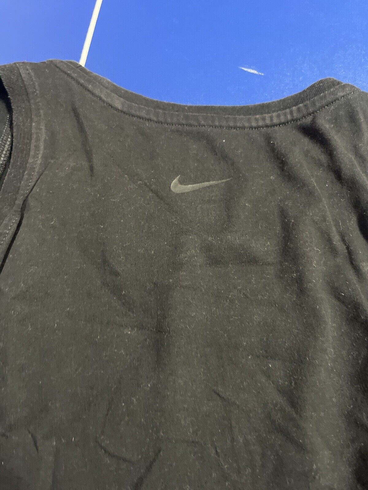 Nike Women’s Athletic Sleeveless Black Shirt Size M,Dri-Fit,Rare Find,Activewear