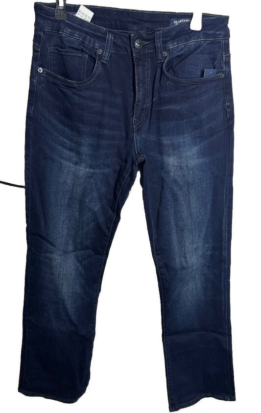 Buffalo David Bitton We Are Denim Ben Relaxed Tapered Dark Wash Men's 31x30
