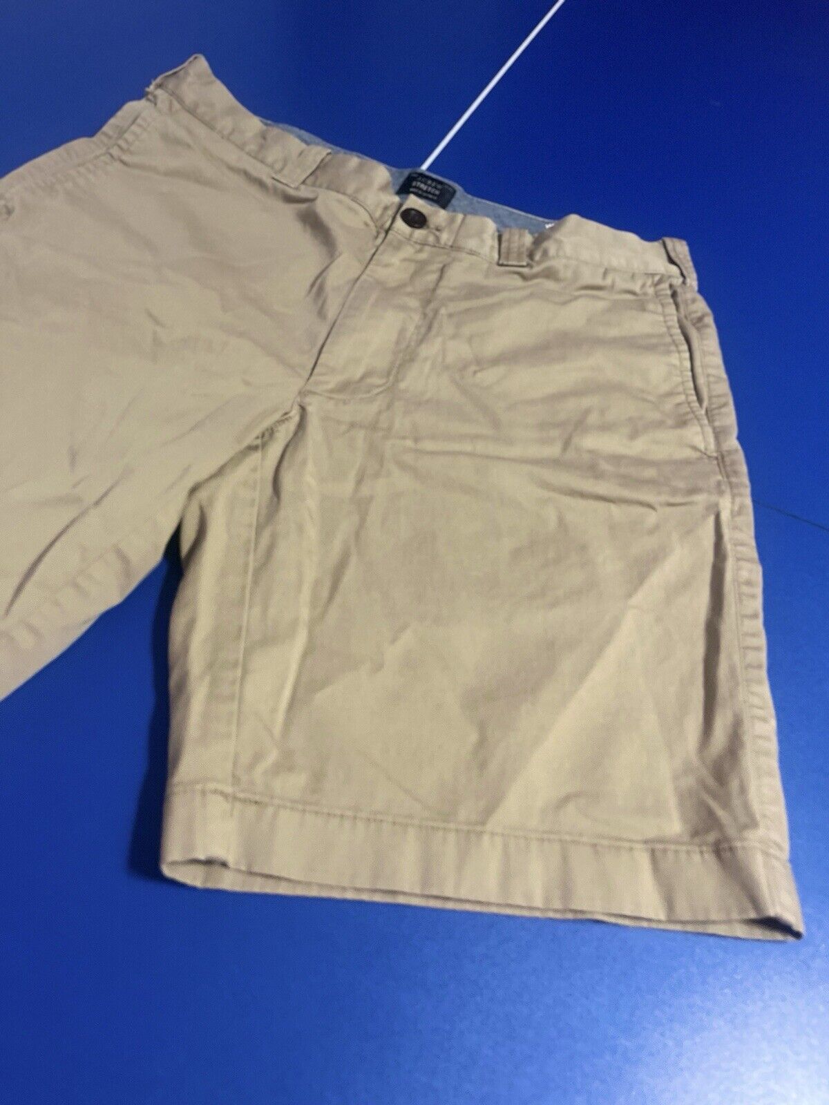 J. Crew Mercantile Shorts Flex Chino Beige Mens Size 30, 9’ Inseam