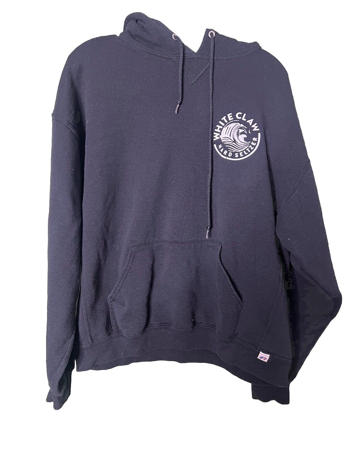 White Claw Seltzer Black Hoodie Size XL