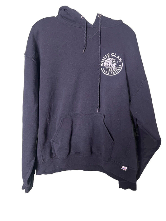 White Claw Seltzer Black Hoodie Size XL