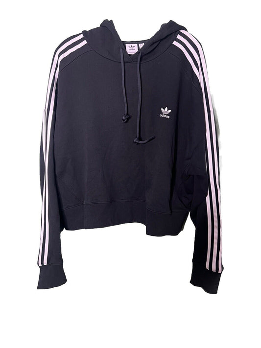 Adidas Hoodie Black Youth Large