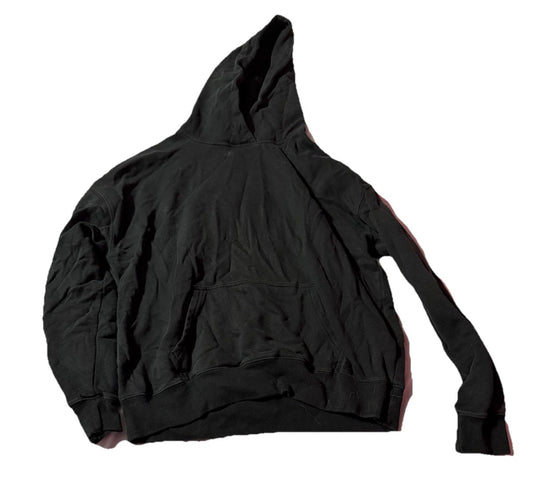 Hollister Black Hoodie with Front Pocket XS