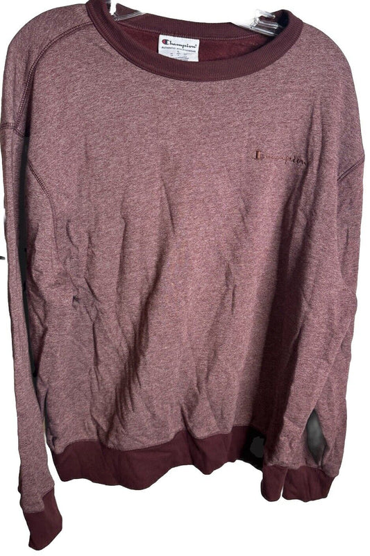 Champion Men's Jersey T-Shirt Big  Athleticwear Long Sleeve Tee Large