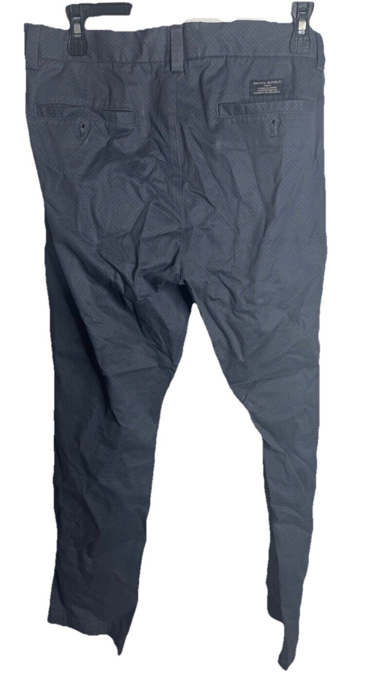 Banana Republic Kentfield Pants Mens 33 x 30 Flat Front Chinos