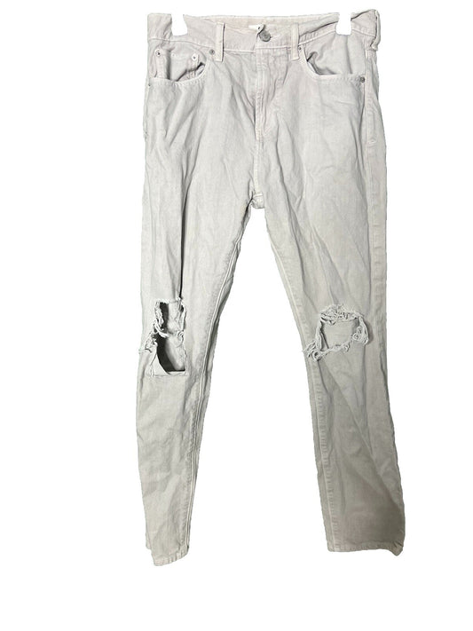 Pacsun Slim Taper Mens Mid Rise Stretch Jeans Size 30x32
