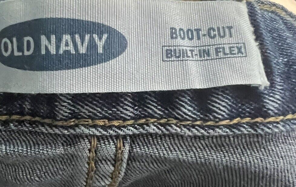 Old Navy Boot-cut Built-In Flex Denim Jeans, Size 12