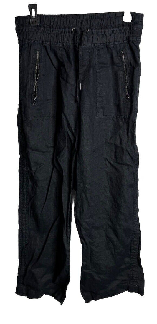 Athleta Women’s Black Straight Leg Pants Size 8P Pockets