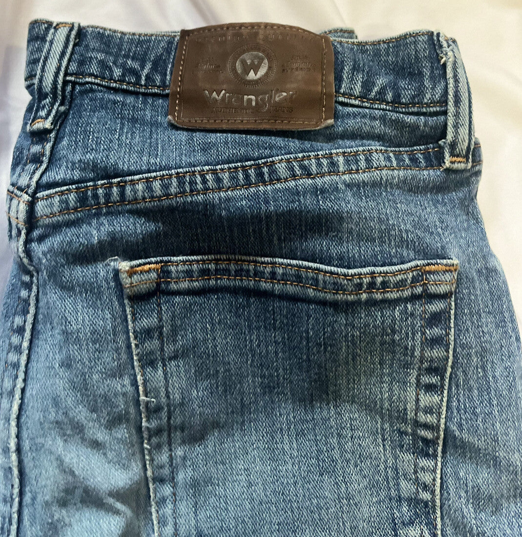 Wrangler Jeans, Men’s Size 30x30, Regular Fit, Blue Denim Pants