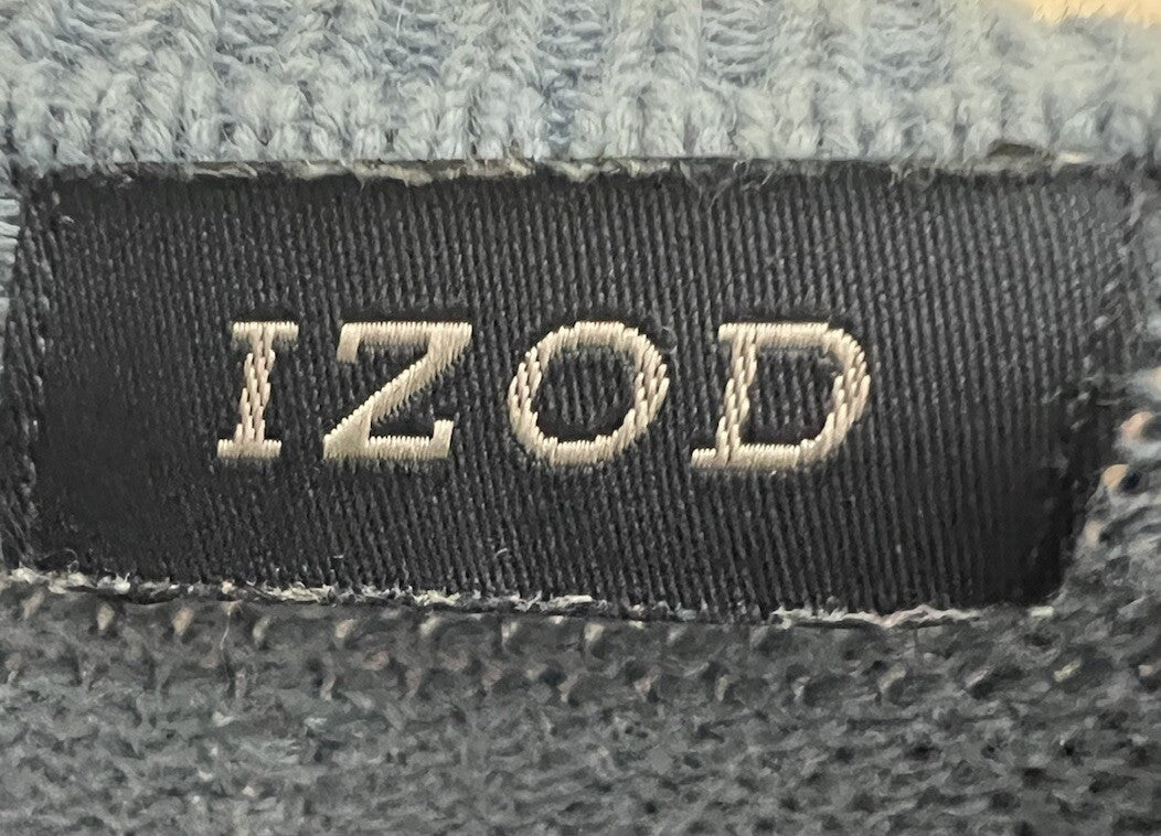VTG Izod  Crew Neck Knit Sweater  Mens Large