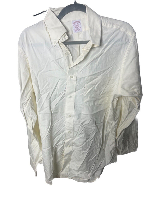 Brooks Brothers Shirt Mens 15-35  Button Up Long Sleeve