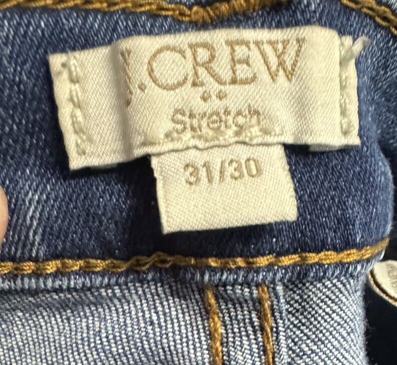 J Crew Blue Jeans  Size 31X30