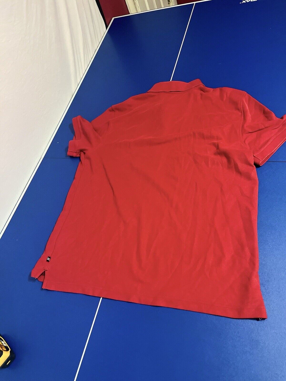 Nautica Polo Shirt Men's XL Red Short Sleeve Golf Performance