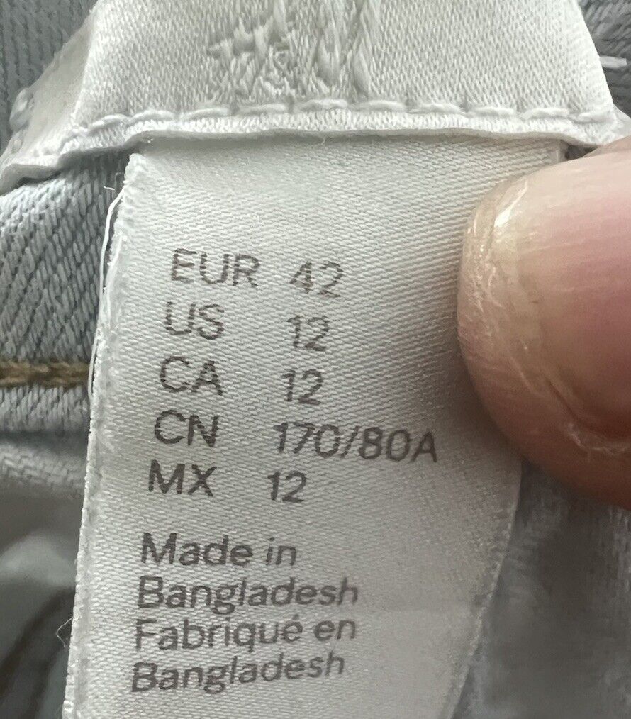 H&M Shorts Womens 12  Denim