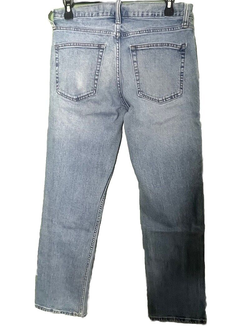 Mens Old Navy Jeans Size 28 x 30 Regular Fit Blue Straight Leg Pants Denim