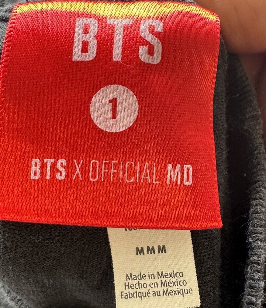 BTS T Shirt K Pop T Shirt EDM T Shirt Hip Hop T Shirt Mens MediumConcert T Shirt