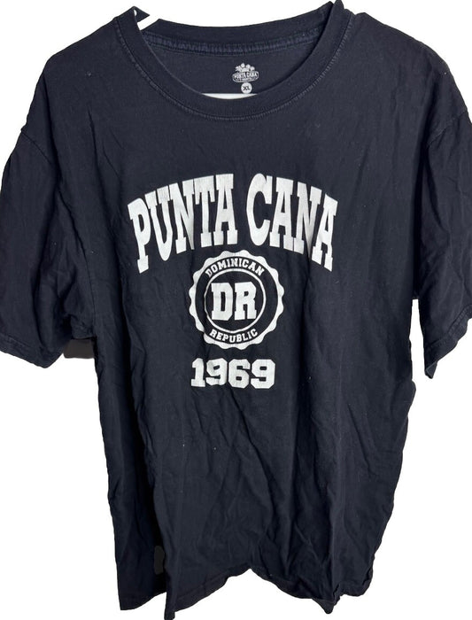 Punta Cana Beach Paradise Republica Dominicana T-shirt Size XL