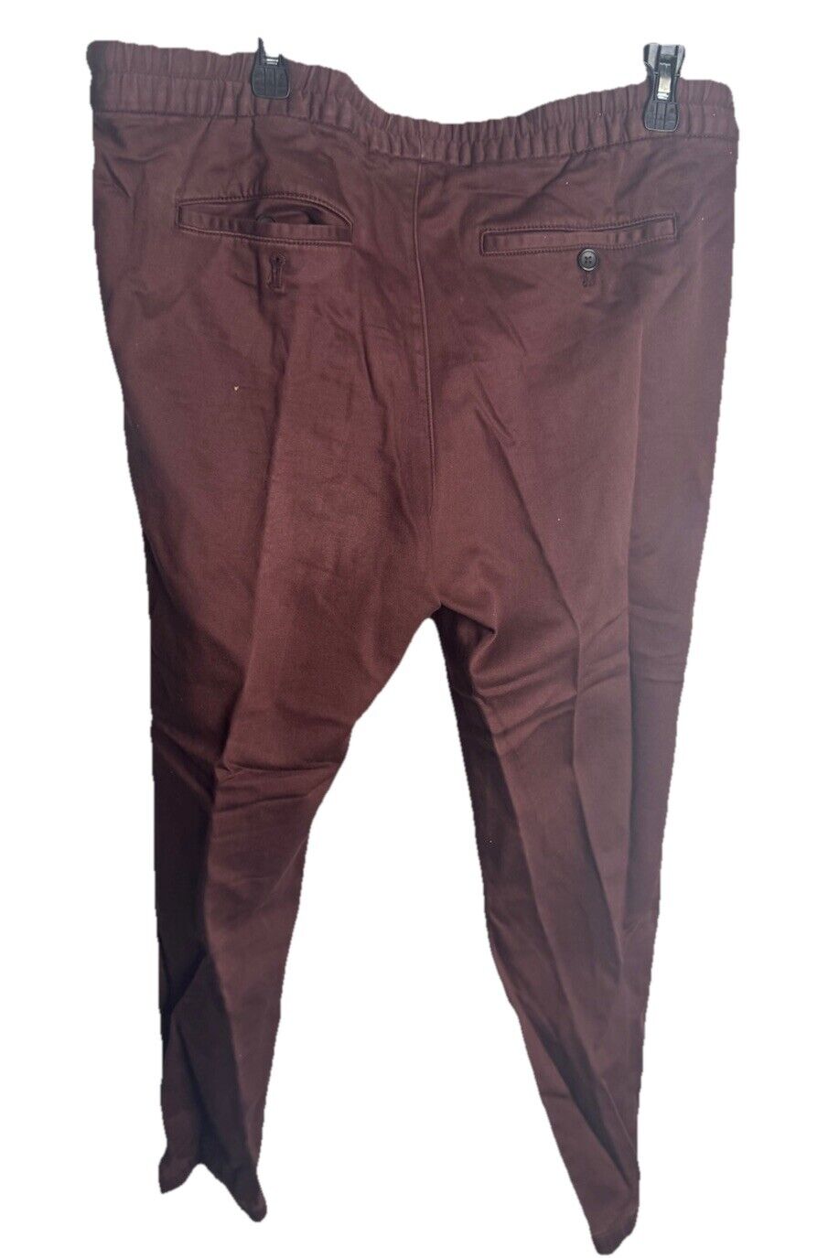 Banana Republic Mens Travel Jogger Pants Size Medium Cotton Stretch Flat Front
