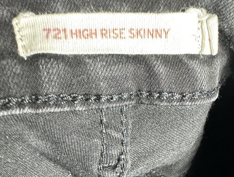 Women's Levi's 721 High Rise Skinny Jeans 31/30